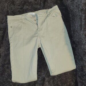 Blue Asphalt Womens Beige Super-Soft Legging Pants XL Stretch 5 Pocket WSH-14